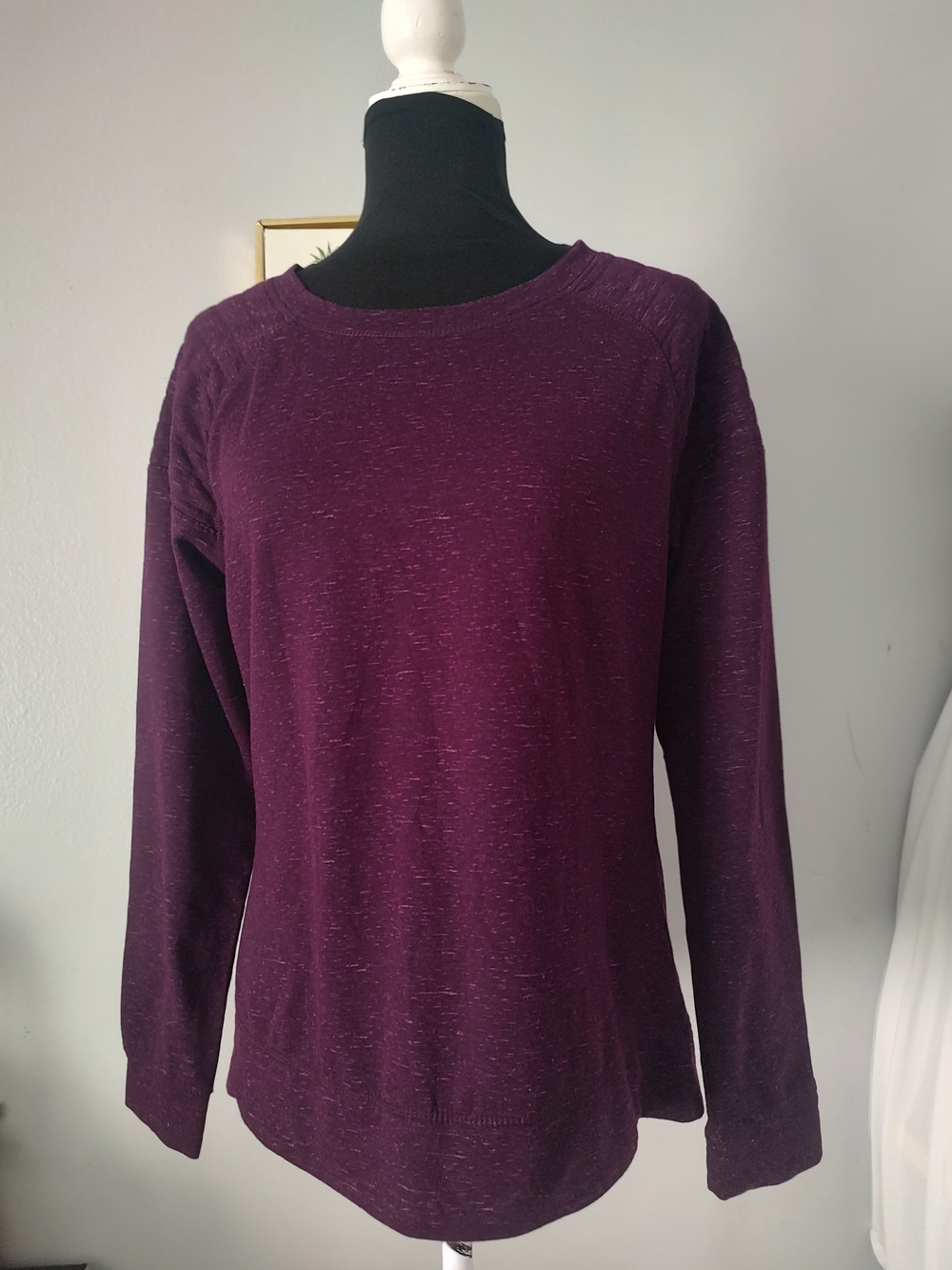 Women's Crewneck Sweater - Plum
